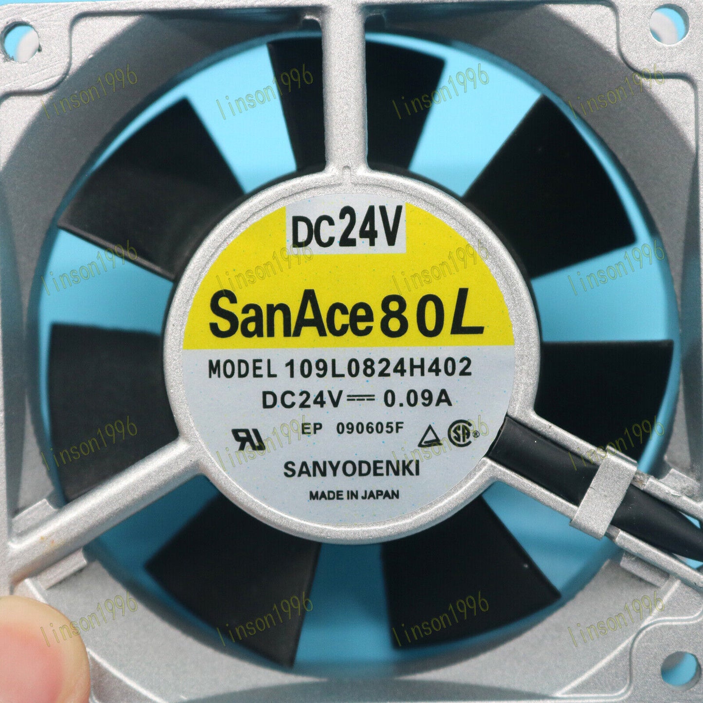 Sanyo Cooling Fan 109L0824H402 San Ace80L 24V 0.09A - SANYO