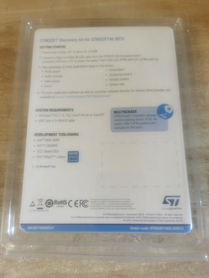 1PC ST STM32F746G-DISCO STM32F746GDISCO Development Board  Free Ship