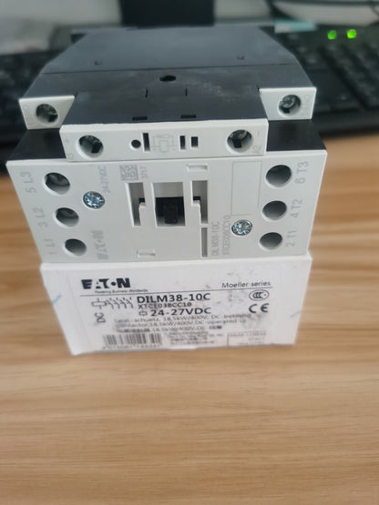1PCS  Eaton Moeller DILM38-10C RDC24 XTCE038CC10 Contactor 24-27VDC