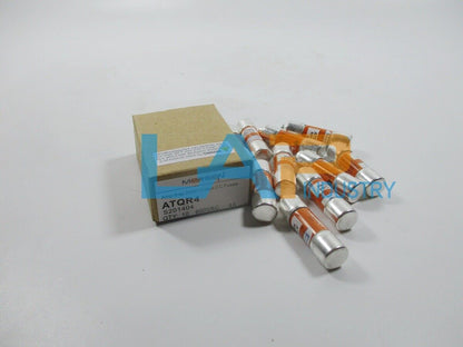 10Pcs Ferraz Shawmut ATQR4 Fuse 4A 600VAC - New Box Set - FERRAZ SHAWMUT