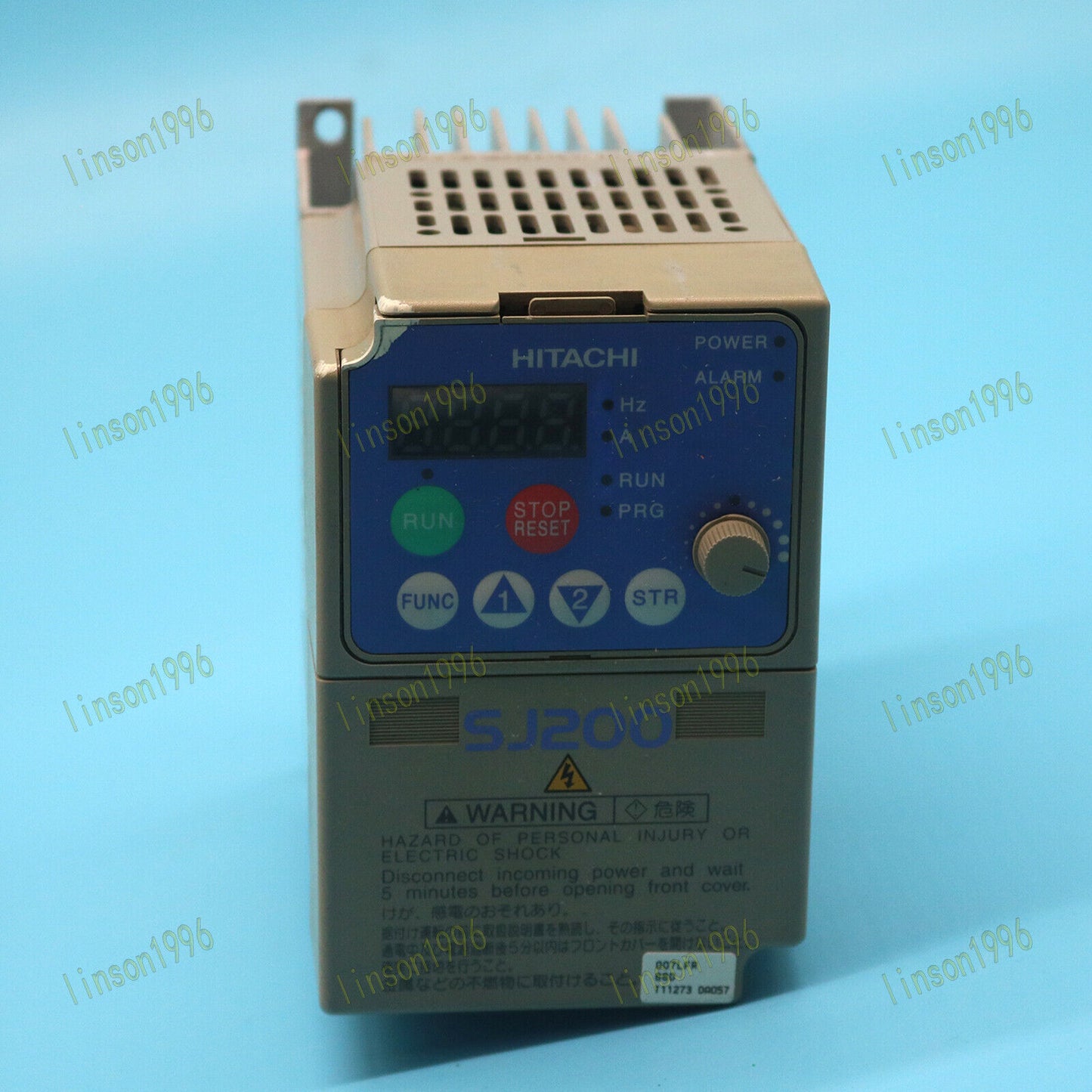 Used 1PC Hitachi Inverter SJ200-007LFR 0.75KW 220V Inverter - HITACHI