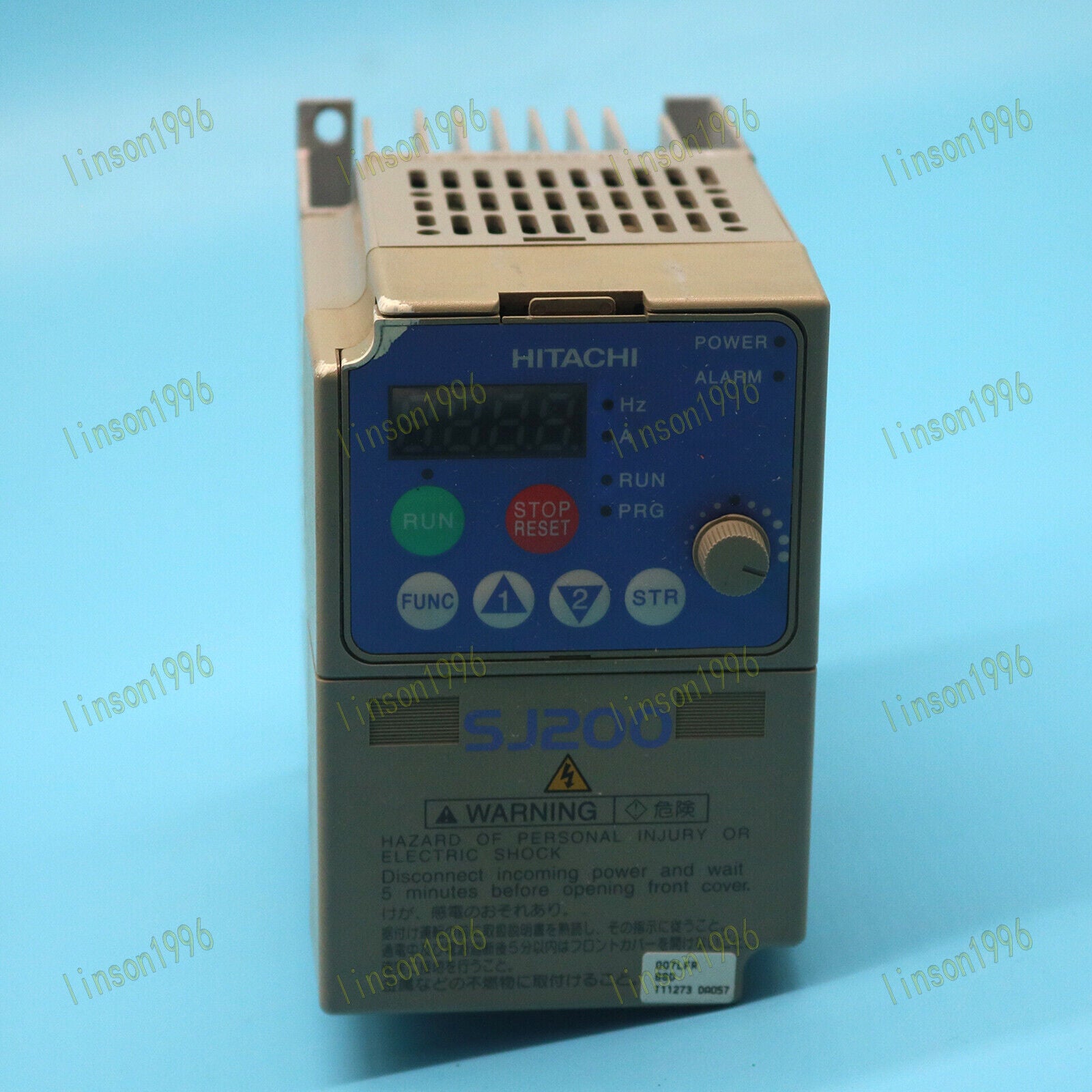 Used 1PC Hitachi Inverter SJ200-007LFR 0.75KW 220V Inverter - HITACHI