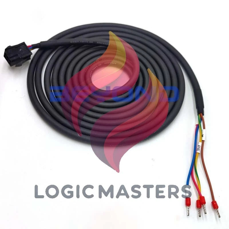 1PC FOR S6-L-M100-3.0 Servo motor power cable 3M