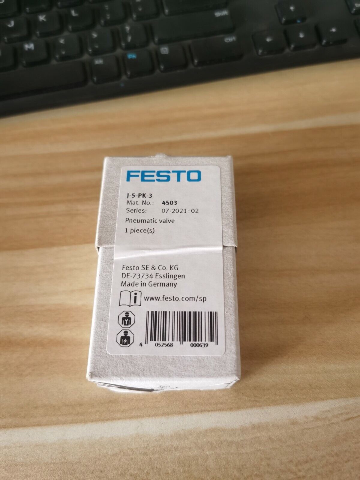 new 1PC Festo J-5-PK-3 4503 Solenoid Valve *TT - FESTO
