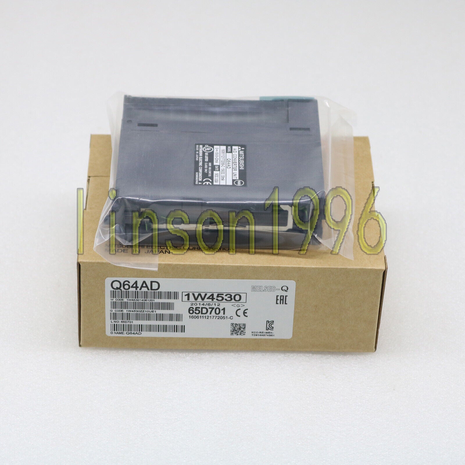 1PC Mitsubishi Q64AD PLC Module - MITSUBISHI