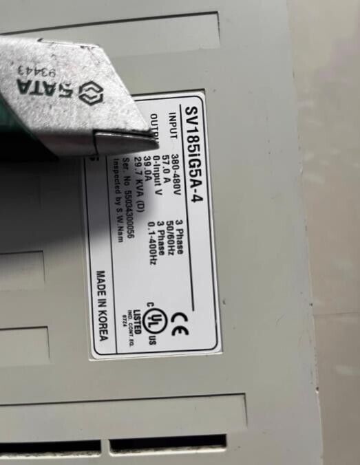 used 1PC LG frequency converter SV185iG5A-4 18.5KW 380V - LG