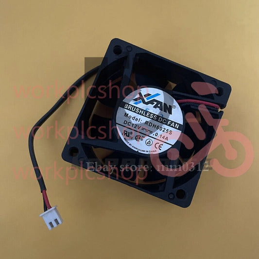 XFAN RDH6025S DC12V 0.14A 60*25mm chassis power fan