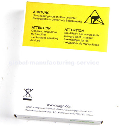 WAGO 750-402 Smart Input Module - 4-channel digital input - WAGO