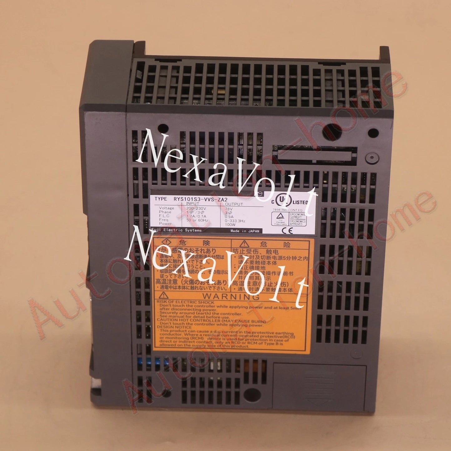 1PCS Fuji Electric RYS101S3-VVS-ZA2 Servo Drive In Box#QW