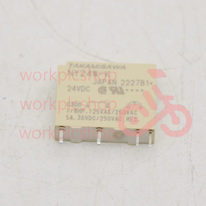 10PCS TAKAMISAWA NY24W-K 24VDC DC24V Power Relay 4Pins 5A #US