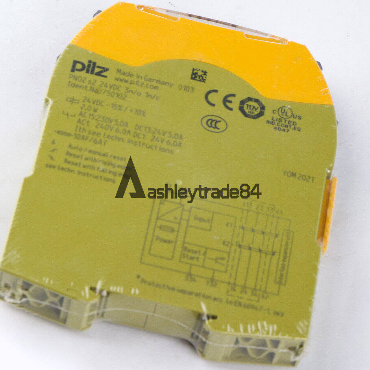 new 1PC  PILZ 750102 PNOZ s2 Safety Relay