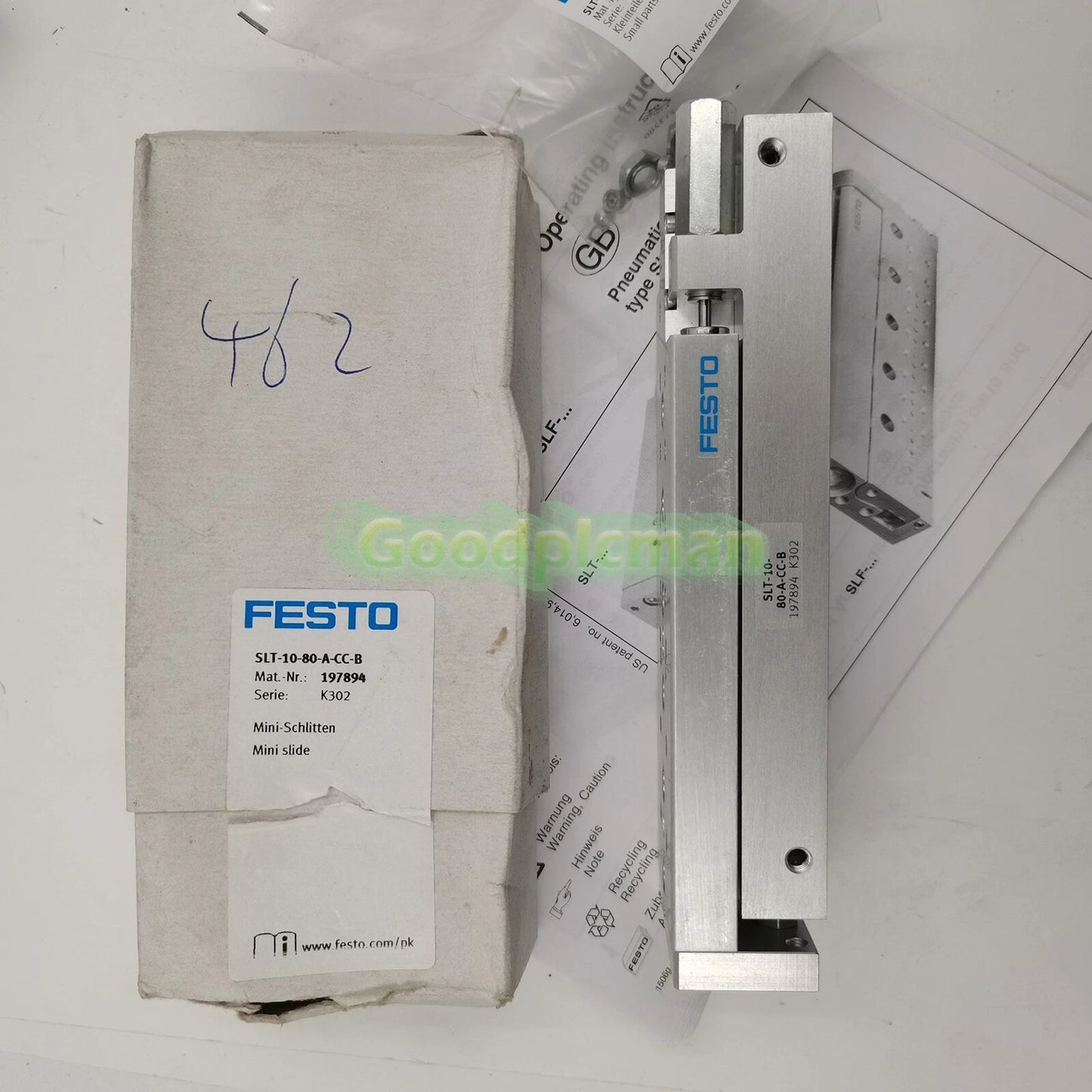 1PC FESTO SLT-10-80-A-CC-B 197894 Slide Cylinder ping