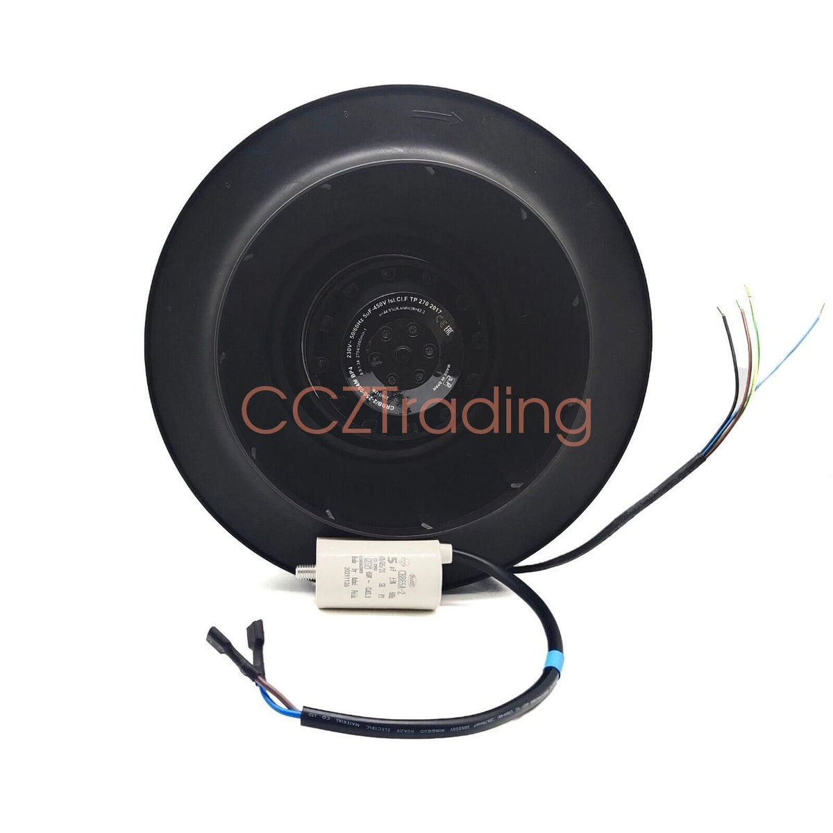 1 Pc. Equipment Fan CRBB/2-250/084M BP4 AC230V Cooling fan Centrifugal fan