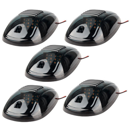 5×Smoked LED Roof top Cab Running Marker Light For Ford F150 F250 Truck Cab