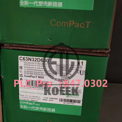 1PC Schneider C63N32D630 NSX630N 50kA AC 3P3D 630A 2.3 Fast delivery #k