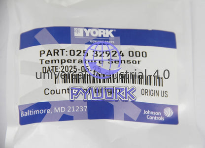 YORK 025 32924 000 Temperature Sensor Switch 025-32924-000
