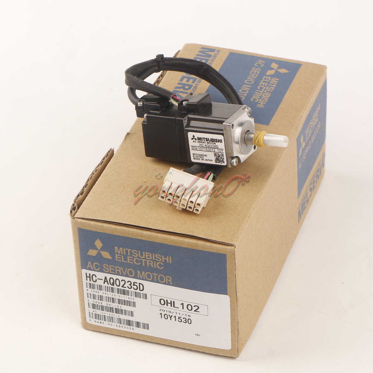new ONE Mitsubishi Servo Motor HC-AQ0235D - MITSUBISHI