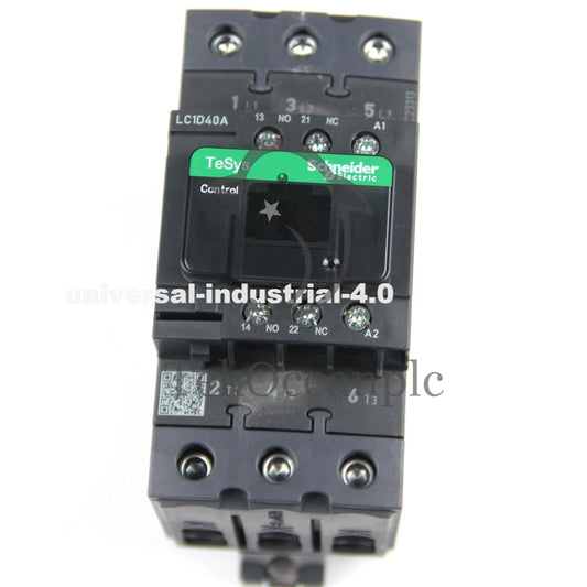 SCHNEIDER LC1D40AB7C AC Contactor 40A AC24V #te