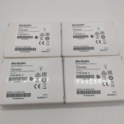 AB 1734-IE2C Allen-Bradley 2Point Analog Input Module 2022 New Sealed - ALLEN-BRADLEY