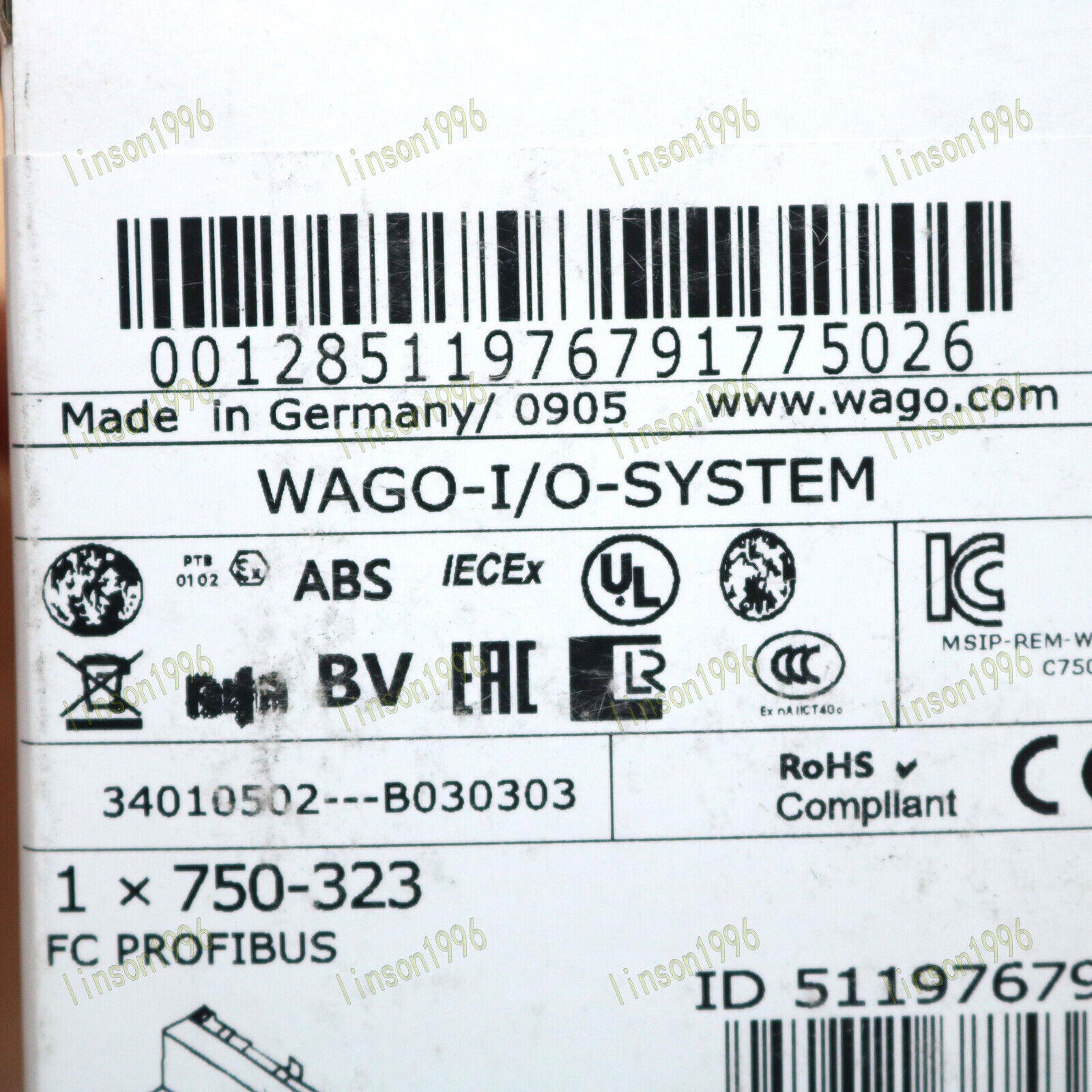 new 1PC   WAGO 750-323 Module Fast WAGO