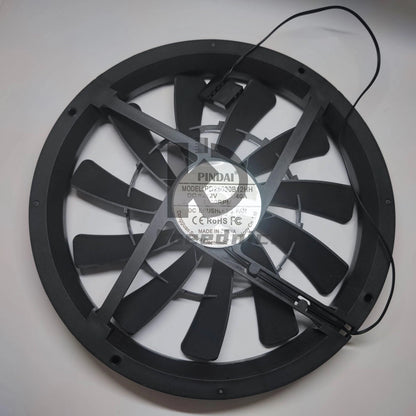 1X Computer Case Cooling Fan 250mm 25cm DC 12V 1200RPM 40DBA 4D 250X30 mm PC