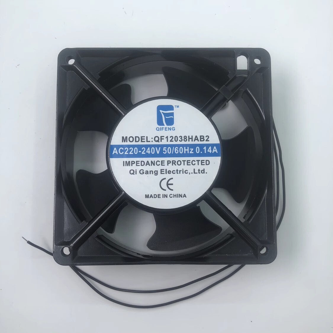 OIFENG QF12038HAB2 12038 AC220-240V 0.14A 12CM Axial Cooling Fan