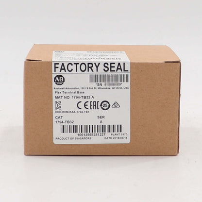 Allen-Bradley 1794-TB32 SER Flex Terminal Block Base Factory Sealed - ALLEN-BRADLEY