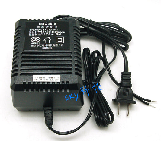 1pcs   MaCable MKAC-57-242500M 24V3A AC pan-tilt power supply
