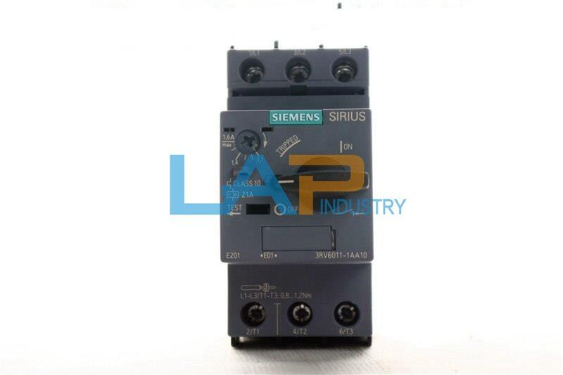 new 1PC  For Siemens Motor circuit breaker 3RV6011-1AA10 1.1-1.6A