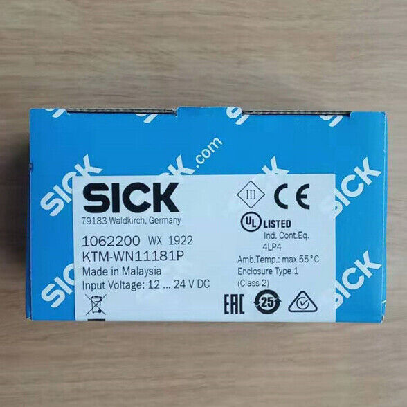 New ONE SICK Photoelectric Sensors Model KTM-WN11181P SHIPP - ONE SICK