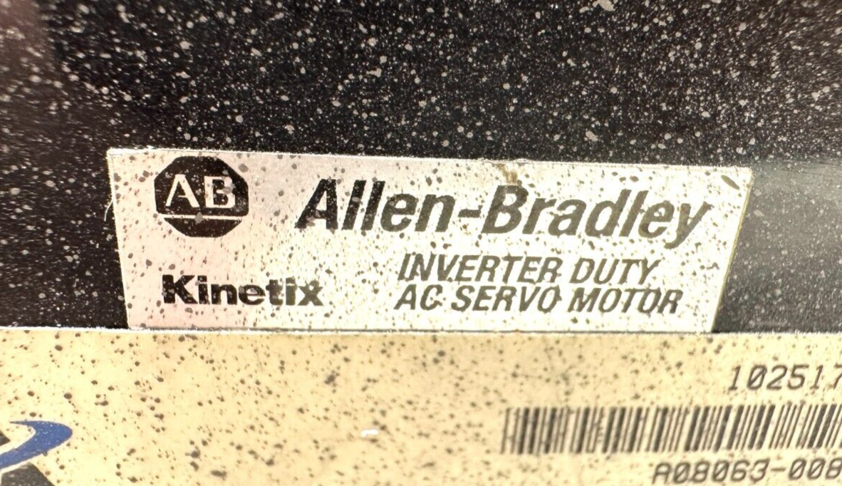 used Allen-Bradley TLY-A2540P-HJ62AA Servo Motor