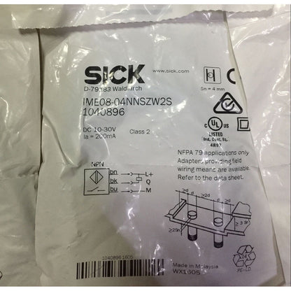 new SICK ONE Photoelectric Switch IME08-04NNSZW2S Spot Stock - SICK