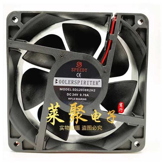 SPEEDY SD12038R2H2 12038 DC24V 0.70A 12CM 2-Pin Cooling Fan