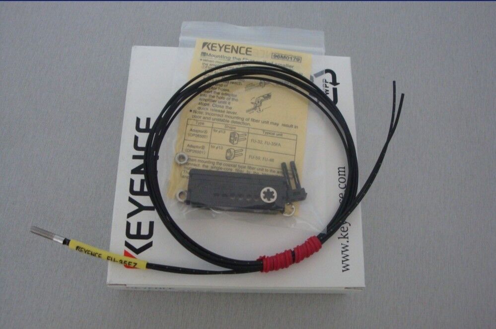 new 10pcs/lot Keyence FU-35FZ Fiber Optic Sensor FU35FZ Sensor Cable In Box - KEYENCE
