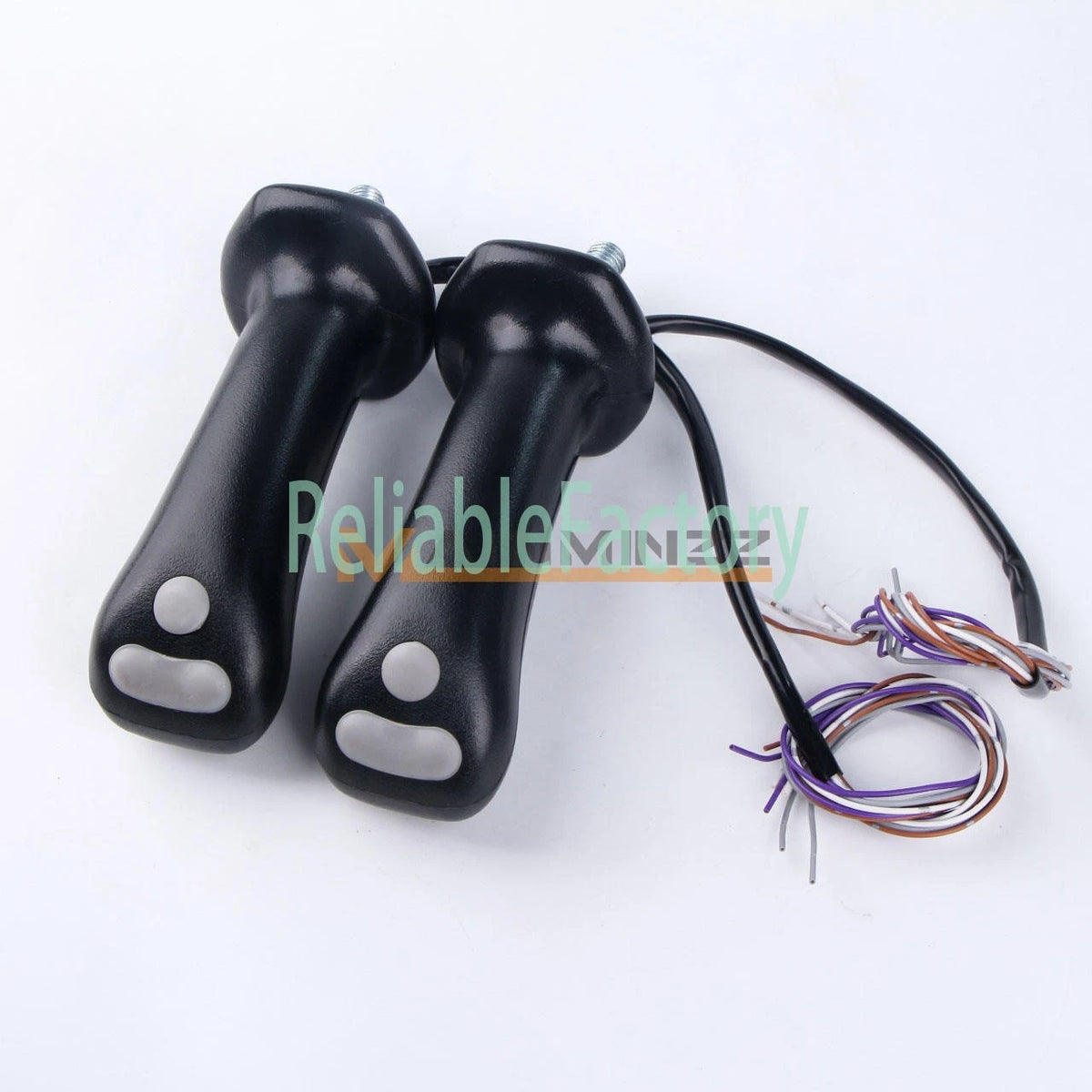1 Pair 4 BUTTONS Joystick Handle Fits REXROTH EXCAVATOR