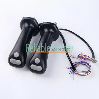 1 Pair 4 BUTTONS Joystick Handle Fits REXROTH EXCAVATOR