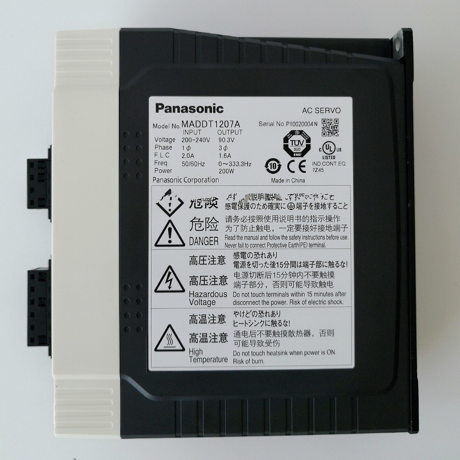 new 1PCS  For Panasonic MADDT1207A servo drive In Box