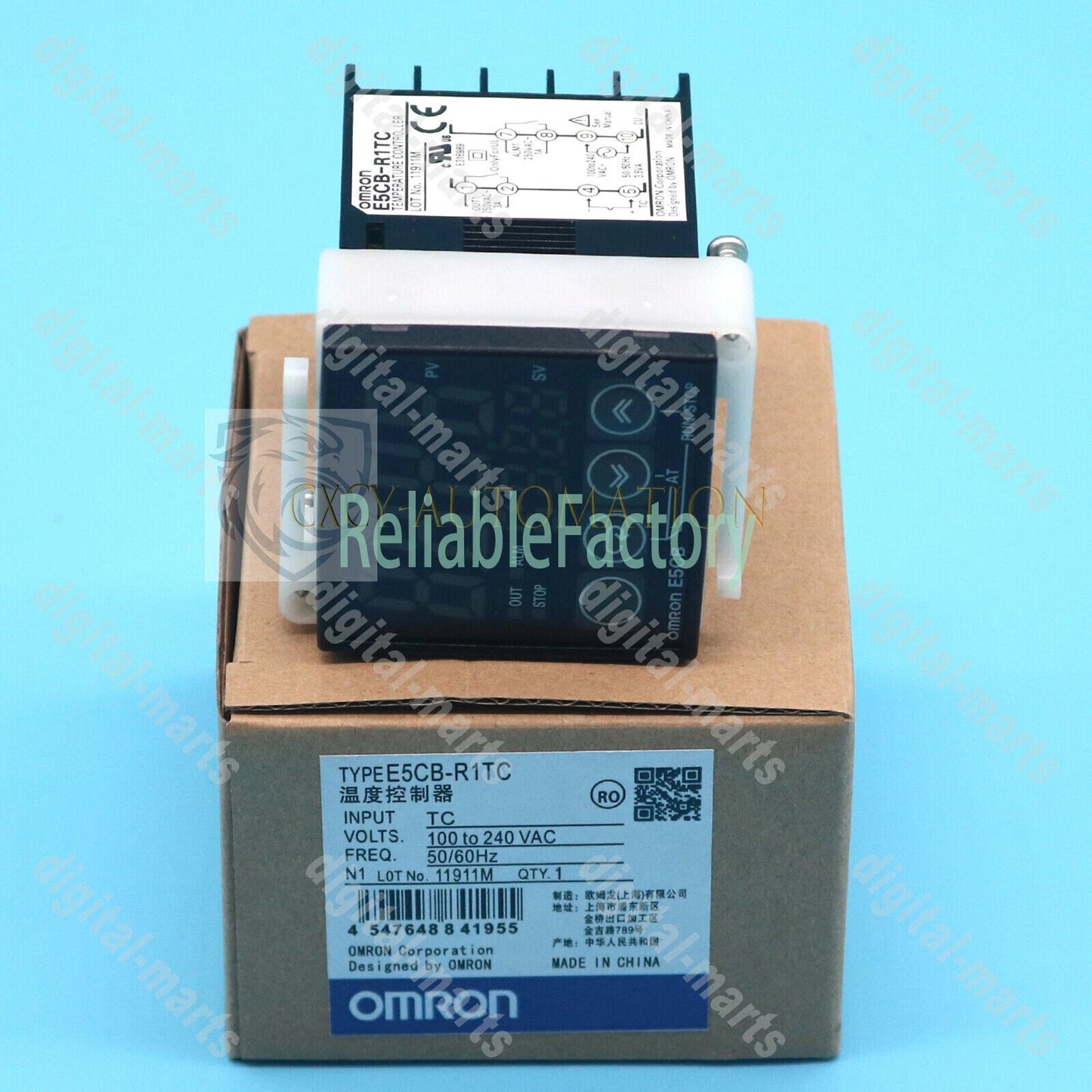 A Omron E5CB-R1TC temperature controller Free Shipping#LJ~