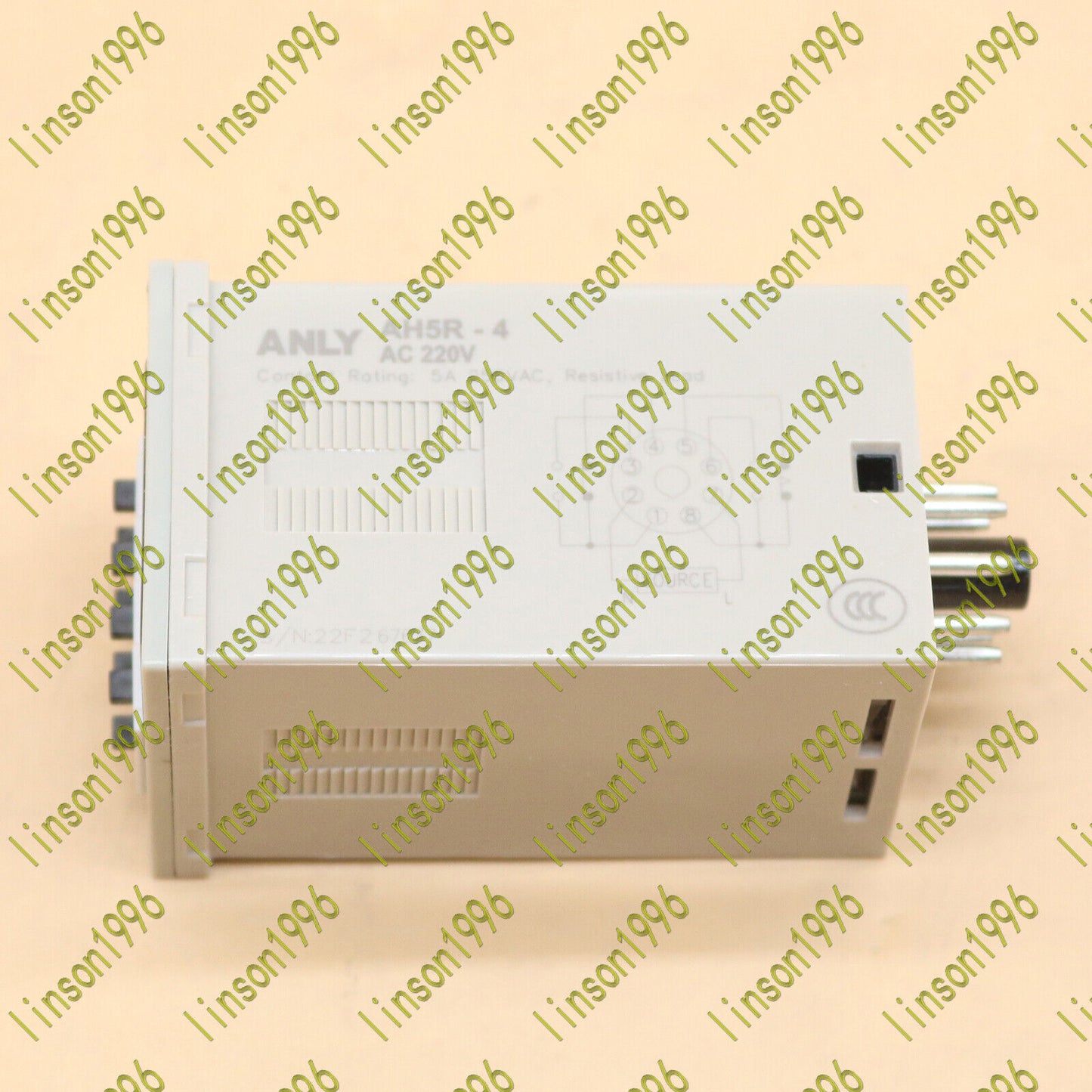 1PC AH5R-4 220V Time Relay Fast Dimmer Switch - ECOSMART