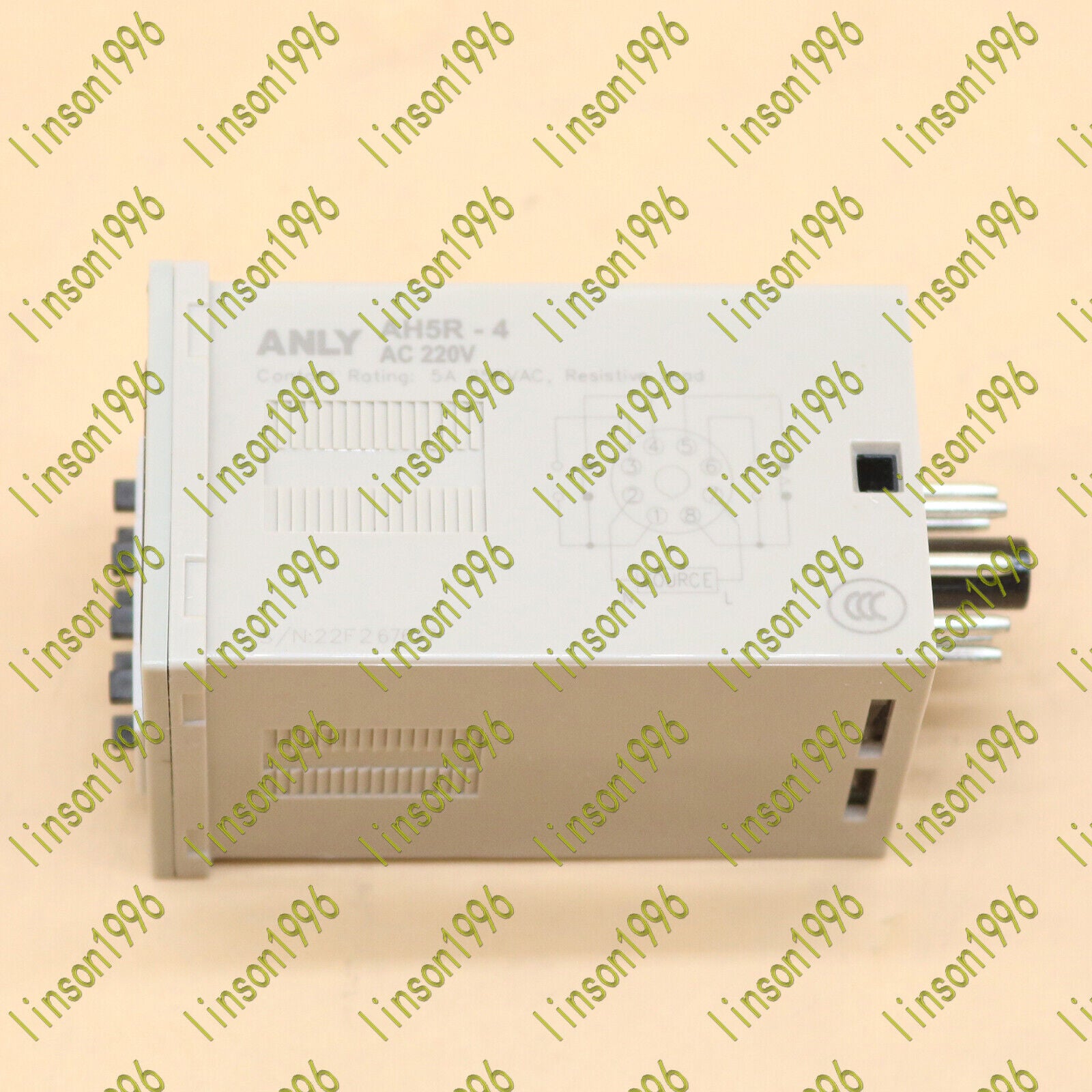 new 1PC  ANLY AH5R-4 AH5R-4 220V time relay Fast ANLY