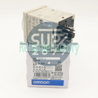 1PCS Omron H3CR-A AC24-48/DC12-48 Timer H3CRA