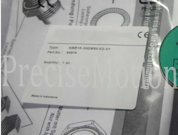 1PC P + F proximity switches NBB15-30GM50-E2-V1-M NBB1530GM50E2V1M