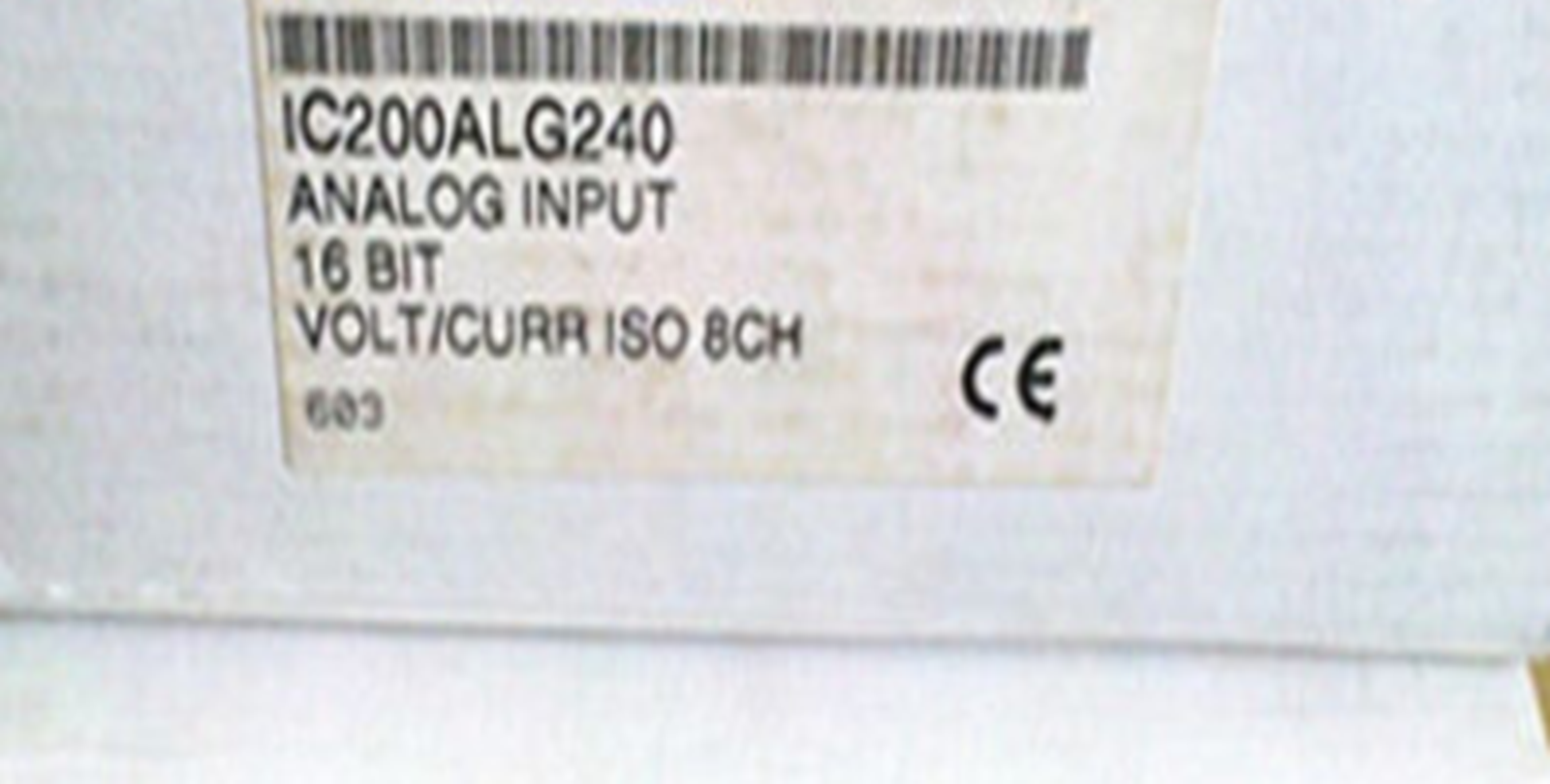 GE FANUC IC200ALG240 Analog Input Module - GE FANUC