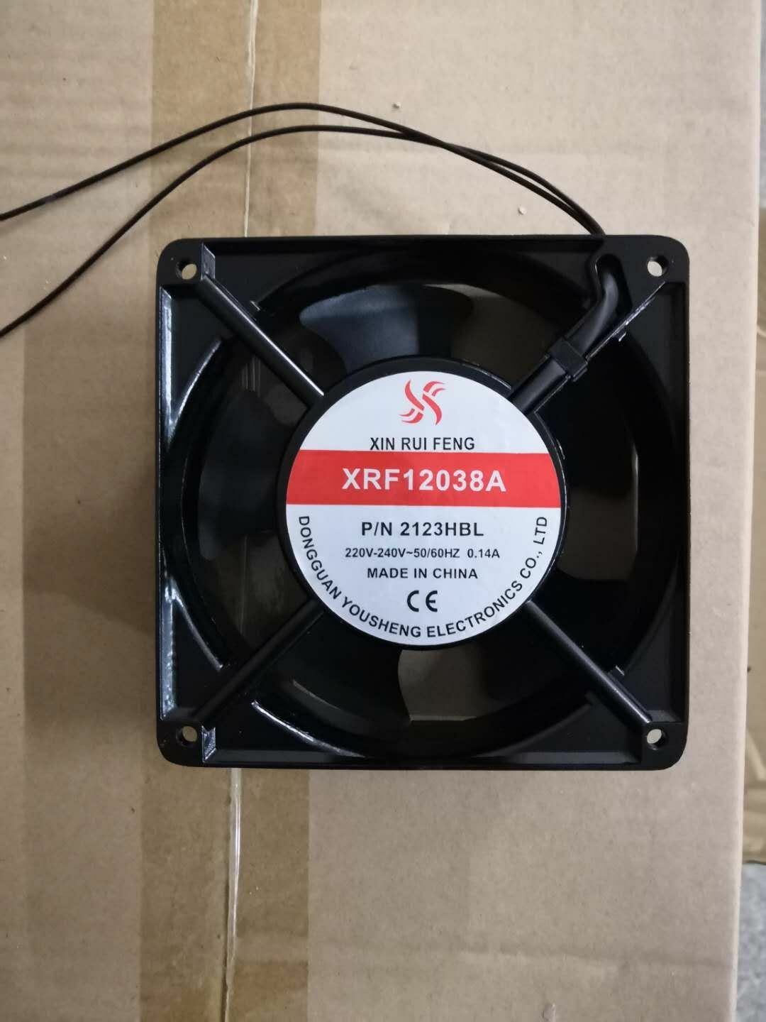 1pcs XINRUIFENG XRF12038A 2123HBL 220V 0.14A 12CM axial flow fan