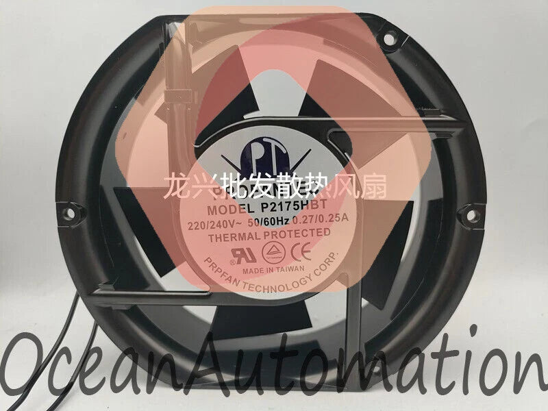 1 PCS PROFANTEC Fan P2175HBT AC220/240V 17251 17CM 2 wire Aluminum frame