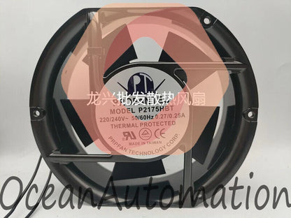 1 PCS PROFANTEC Fan P2175HBT AC220/240V 17251 17CM 2 wire Aluminum frame