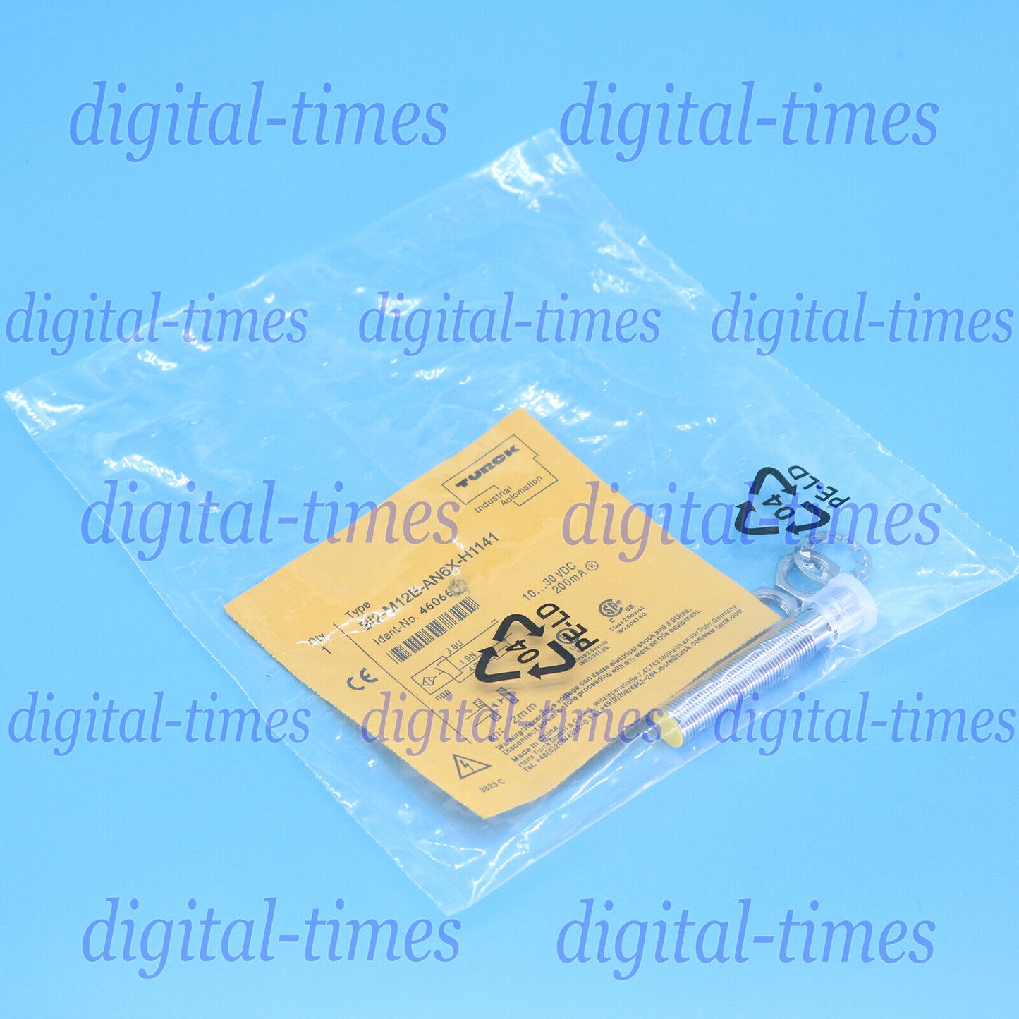 High-performance induction sensor for industrial applications BI2-M12E-AN6X-H1141 46066 - TURCK