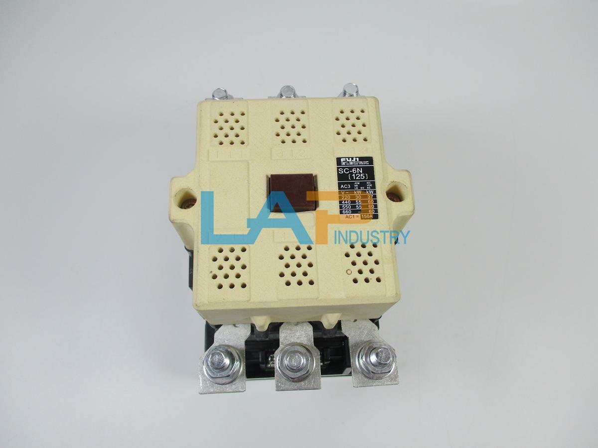 new 1PCS  For Fuji AC Contactor SC-6N DC100-110V AC100-127V 2a2b(2NO2NC) 50/60Hz