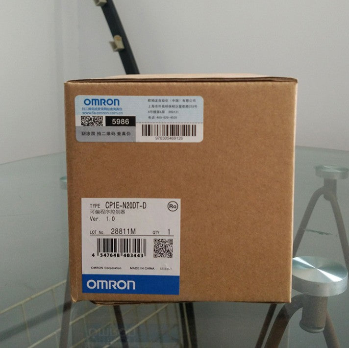 1PCS Omron PLC CP1E-N20DT-D CP1EN20DTD In Box - , Free Shipping *TT