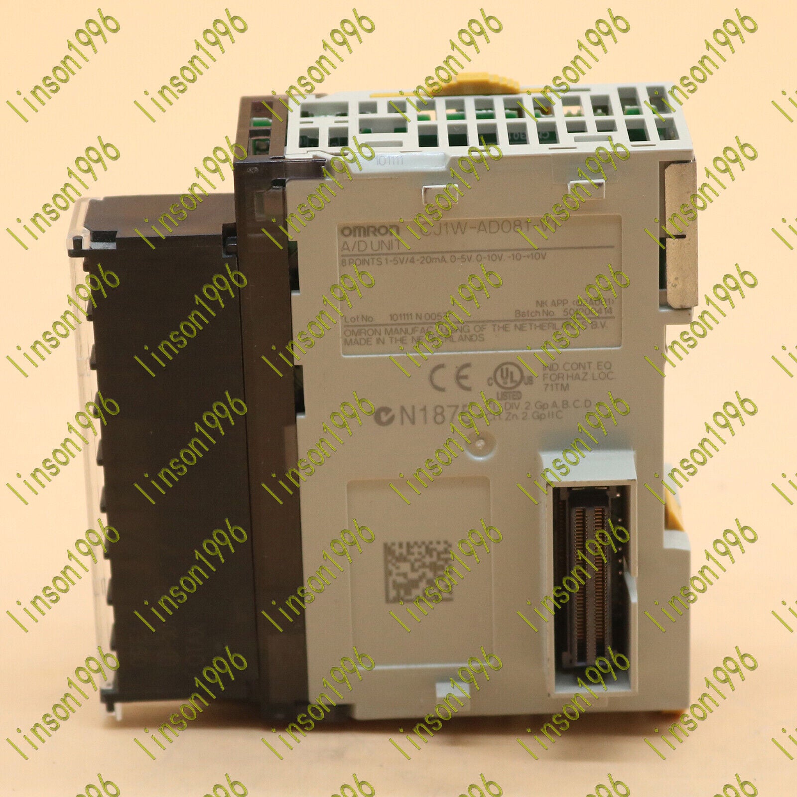 1PC CJ1W-AD081-V1 A.I.U. PLC Module OK - OMRON